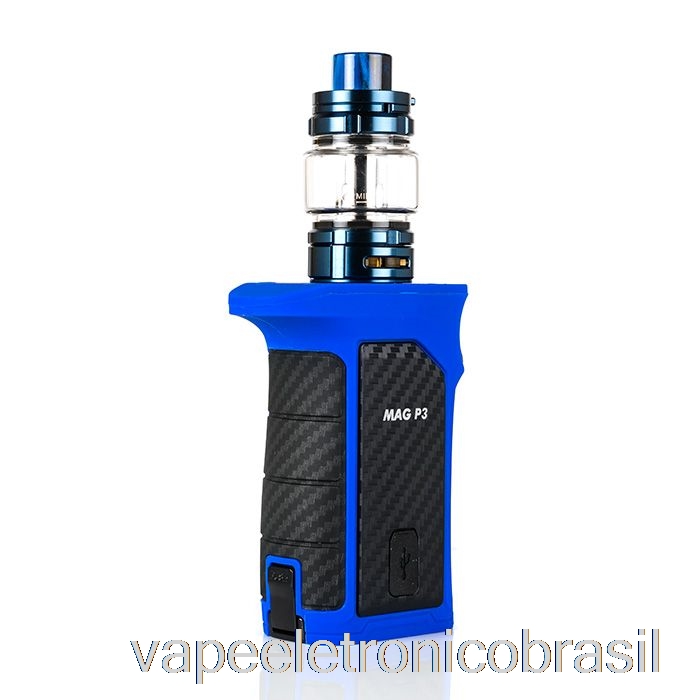 Vape Eletrônico Smok Mag P3 230w & Tfv16 Starter Kit Azul / Preto